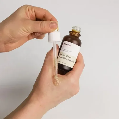 Сироватка омолоджуюча з лізатами біфідобактерій Manyo Bifida Biome Complex Ampoule купити в Україні / Bifida biome complex ampoule Manyo buy in Ukraine